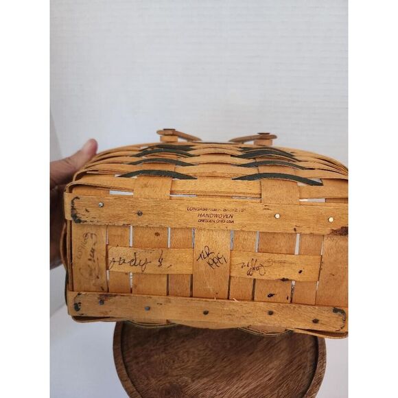 Retired Set of 3 Longaberger Woven  Baskets - Picture 5 of 11